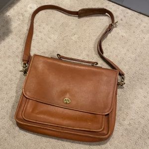 Vintage Coach Turnlock Briefcase Satchel